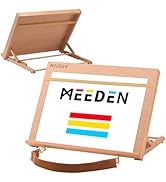Amazon.co.jp: MEEDEN 製図テーブル 木製 製図台 昇降式 傾斜可能 高さ
